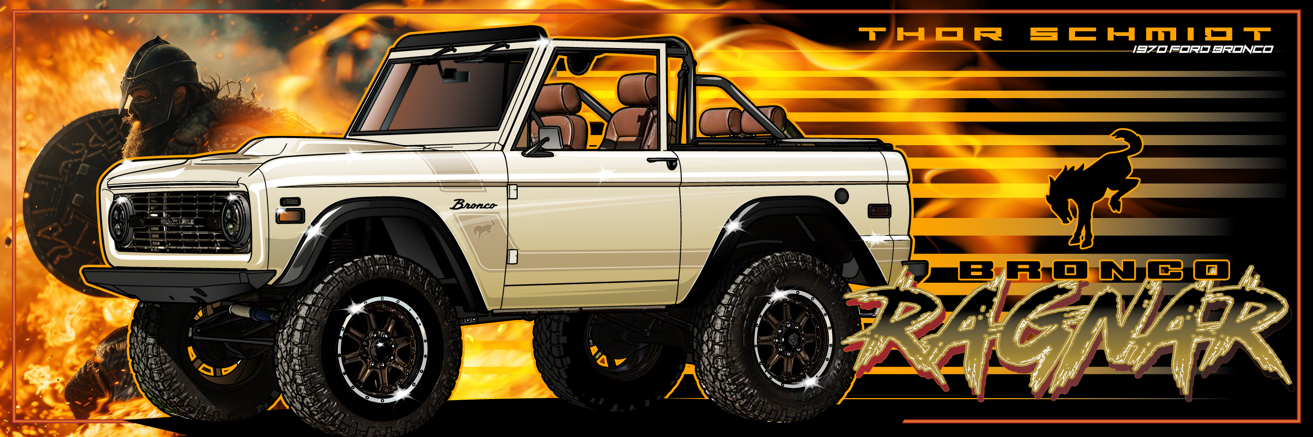 Thor Schmidt 1970 Ford Bronco Ragnar